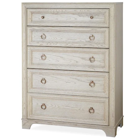 5-Drawer Chest with Jewelry Tray
